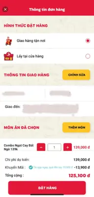 Jollibee Vietnam android App screenshot 1