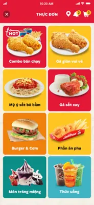 Jollibee Vietnam android App screenshot 2